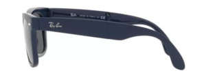 Original Ray-Ban RB4105 Folding Wayfarer Bügel, Farbe 6197 · Blau