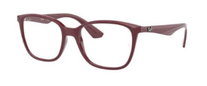 Original Ray-Ban RB7066 Sehbrillen Bügel, Farbe 8099 · Rot