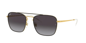 Ray-Ban RB3588, Farbe 90548g schwarz auf arista