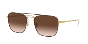Ray-Ban RB3588, Farbe 905513 · Braun auf arista