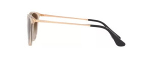 Original Ray-Ban RB9547S Junior JUNIOR ERIKA Bügel, Farbe 7108 · Transparent braun hell