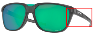 Original Oakley OO9420 Anorak Bügel, Farbe 03 · Grau matt smoke