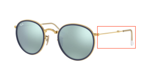 Original Ray-Ban RB3517 Bügel, Farbe 001 · Gold