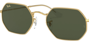Originalgläser Ray-Ban RB3556 Octagonal, Farbe 31 · Grün