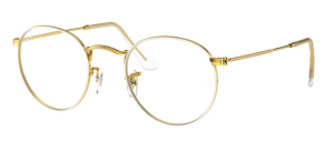Original Ray-Ban RB3447V M Bügel, Farbe 3104 · Weiß auf legend gold