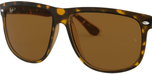 Originalgläser Ray-Ban RB4147 Boyfriend, Farbe 57 · Braun polarisiert · Kunststoff