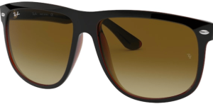 Originalgläser Ray-Ban RB4147 Boyfriend, Farbe 85 · Braun Verlauf braun dunkel · Kunststoff