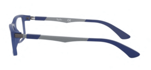 Original Ray-Ban RB1588 Junior Sehbrillen Bügel, Farbe 3655 · Blau matt