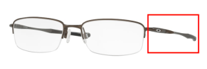 Original Oakley OO3102 Clubface Bügel, Farbe 03 · Pewter
