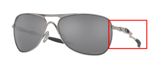 Original Oakley OO4060 Crosshair Bügel, Farbe 22 · Lead