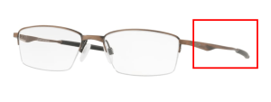 Original Oakley OO5119 Sehbrillen LIMIT SWITCH 0.5 Bügel, Farbe 02 · Satiniert pewter