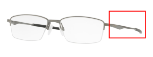 Original Oakley OO5119 Sehbrillen LIMIT SWITCH 0.5 Bügel, Farbe 04 · Schwarz chrome