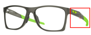 Original Oakley OO8173 Activate Bügel, Farbe 03 · Grau satiniert smoke