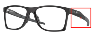 Original Oakley OO8173 Activate Bügel, Farbe 01 · Schwarz satiniert