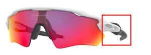 Original Oakley OO9001 Radar EV XS Path Bügel, Farbe 18 · Weiß matt