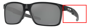 Original Oakley OO9460 Portal X Bügel, Farbe 11 · Carbon