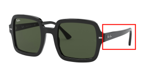 Original Ray-Ban RB2188 Bügel, Farbe 901 · Schwarz