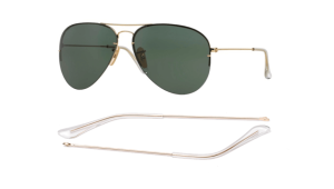 Ray-Ban 3460 AVIATOR FLIP OUT Kompatible Ersatzbügel