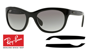 Original Ray-Ban RB4216 Bügel, Farbe 601 · Schwarz