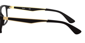 Original Ray-Ban RB7056 Bügel, Farbe 5644 · Schwarz matt