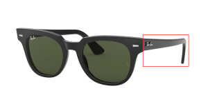 Original Ray-Ban RB2168 Meteor Bügel, Farbe 901 · Schwarz