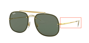 Original Ray-Ban RB3583 Bügel, Farbe 9050 · Gold