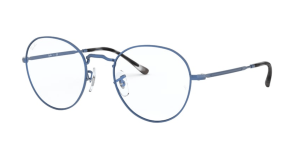 Original Ray-Ban RB3582V David Bügel, Farbe 3071 · Sand trasparent blau