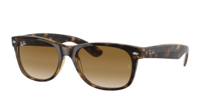 Ray-Ban 2132 NEW WAYFARER, Farbe 710/51 Havanna hell