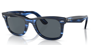 Ray-Ban 2140 WAYFARER, Farbe 1361R5 · Gestreift blau