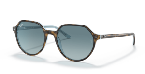 Ray-Ban RB2195 THALIA, Farbe 13163m Havanna auf blau hell