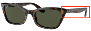 Original Ray-Ban RB2299 Lady Burbank Bügel, Farbe 902 · Havanna