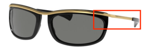 Original Ray-Ban RB2319 Olympia I Bügel, Farbe 901 · Schwarz