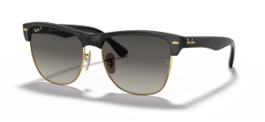 Ray-Ban RB4175 CLUBMASTER OVERSIZED, Farbe 877/m3 demi gloss schwarz