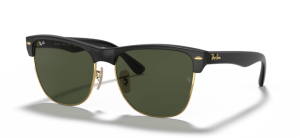Ray-Ban RB4175 CLUBMASTER OVERSIZED, Farbe 877 · Demi gloss schwarz auf arista