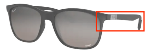 Original Ray-Ban RB4330CH Chromance Bügel, Farbe 6017 · Grau