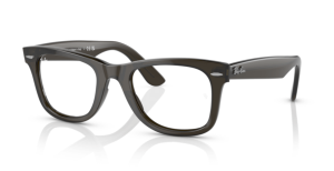 Ray-Ban RX4340V WAYFARER EASE, Farbe 8224 · Transparent oliv grün