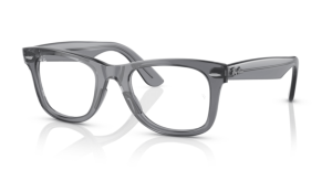 Ray-Ban RX4340V WAYFARER EASE, Farbe 8225 · Transparent grau