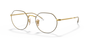 Ray-Ban RX6465 JACK, Farbe 2890 · Schwarz auf arista
