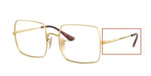 Original Ray-Ban RB1971V Sehbrillen Bügel, Farbe 2500 · Arista