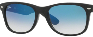 Originalgläser Ray-Ban RB2132 New Wayfarer, Farbe 3F · Blau Verlauf
