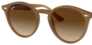 Originalgläser Ray-Ban RB2180, Farbe 13 · Braun Verlauf · Kunststoff
