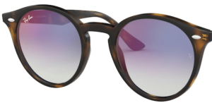 Originalgläser Ray-Ban RB2180, Farbe X0 · Blau Verlauf verspiegelt · Kunststoff