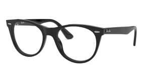 Original Ray-Ban RB2185V Sehbrillen Bügel, Farbe 2000 · Schwarz glänzend