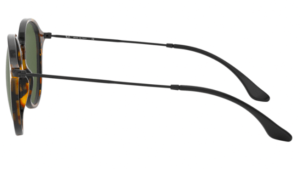 Original Ray-Ban RB2447 Round Bügel, Farbe 1157 · Gesprenkelt schwarz Havanna