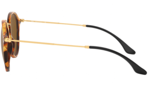 Original Ray-Ban RB2447 Round Bügel, Farbe 1160 · Gesprenkelt braun Havanna
