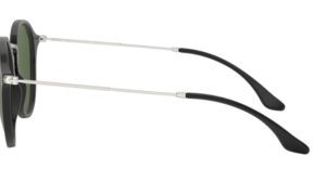 Original Ray-Ban RB2447 Round Bügel, Farbe 901 · Schwarz