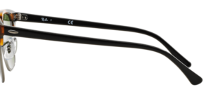 Original Ray-Ban RB3016 Clubmaster Bügel, Farbe 1159 · Gesprenkelt grün Havanna