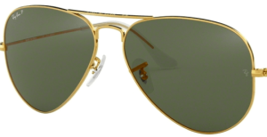 Originalgläser Ray-Ban RB3025 Aviator, Farbe 58 · Grün polarisiert
