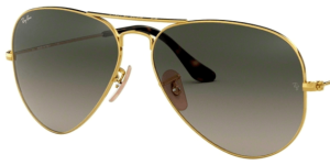 Originalgläser Ray-Ban RB3025 Aviator, Farbe 71 · Grau blau Verlauf