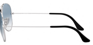 Original Ray-Ban RB3407 Outdoorsman II Rainbow Bügel, Farbe 003 · Silber